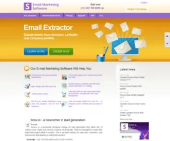 Massemailtools.com(Email Marketing Software and Services) Screenshot