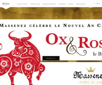 Massenez.com(Massenez, 150 ans) Screenshot