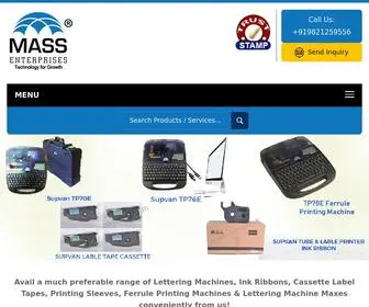 Massenterprises.net(MASS ENTERPRISES) Screenshot