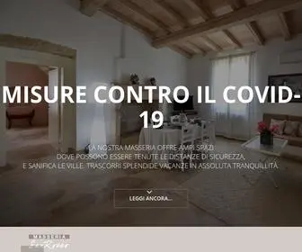 Masseriasanrocco.com(Ville vacanze in masseria nel Salento) Screenshot