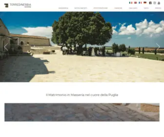 Masseriatorredinebbia.it(Masseria Torre di Nebbia) Screenshot