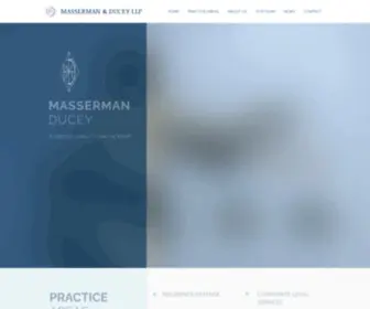 Massermanducey.com(Masserman & Ducey) Screenshot