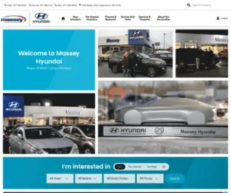 Masseyauto.com(Massey Hyundai) Screenshot