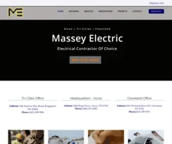 Masseyelectric.com(Massey Electric) Screenshot