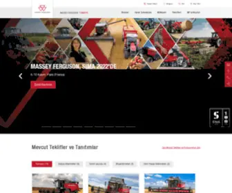 Masseyferguson.com.tr(Massey Ferguson) Screenshot