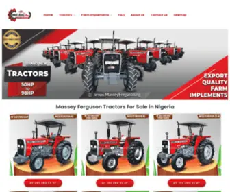 Masseyferguson.ng(Brand New Massey Ferguson Tractors for sale in Nigeria) Screenshot