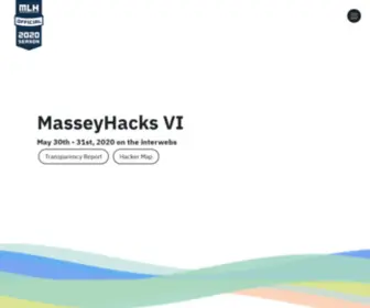Masseyhacks.ca(MasseyHacks VII) Screenshot