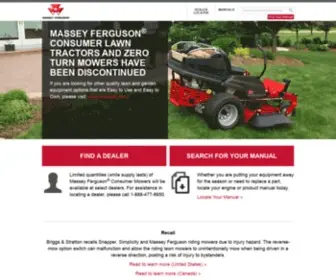 Masseylawn.com(Massey Lawn by Briggs & Stratton) Screenshot