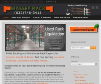 Masseyrack.com(Massey Rack Houston and Louisiana in Houston) Screenshot