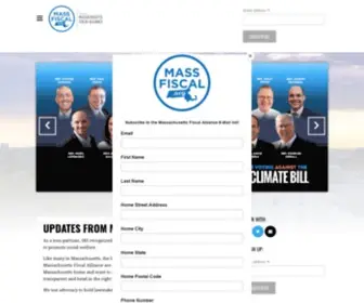 Massfiscal.org(Massachusetts Fiscal Alliance) Screenshot