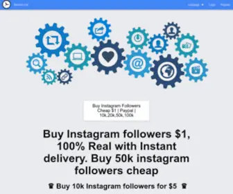 Massgress.com(Buy Instagram Followers Cheap $1) Screenshot