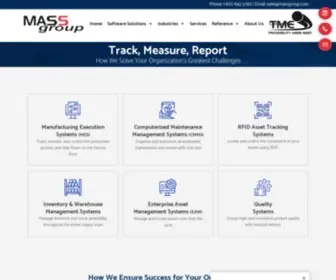 Massgroup.com(Asset Management Software) Screenshot