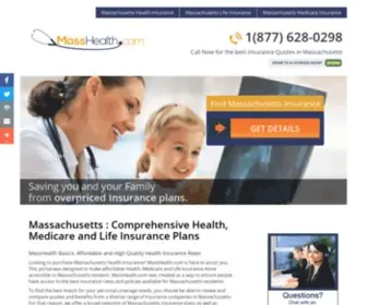 Masshealth.com(MassHealth) Screenshot