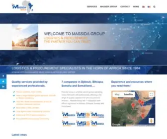 Massidalogistics.com(Massida Group) Screenshot