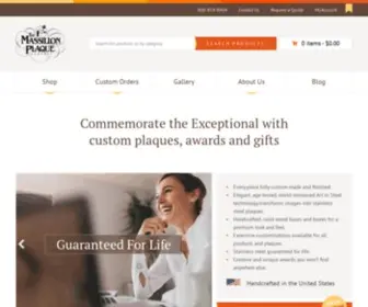 Massillonplaque.com(Massillon Plaque Custom Recognition Awards) Screenshot
