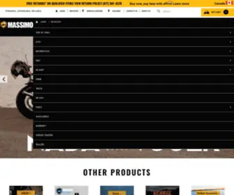 Massimomotor.com(Massimo Motor Sports) Screenshot