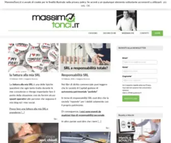 Massimotonci.it(Business Coach) Screenshot