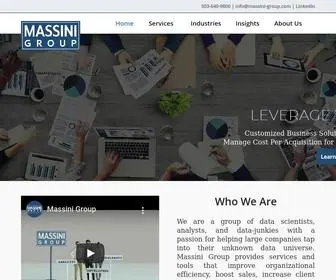 Massini-Group.com(Massini Group) Screenshot