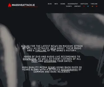 Massiveattack.ie(Massive attack) Screenshot