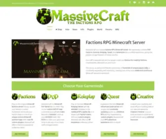 Massivecraft.com(Massivecraft) Screenshot