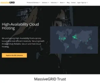 Massivegrid.net(Cloud Hosting in High Availability) Screenshot