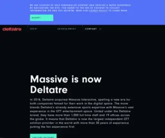 Massiveinteractive.com(Deltatre) Screenshot