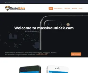 Massiveunlock.com(Motorola/SAMSUNG/BLACKBERRY/SOURCE) Screenshot