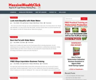 Massivewealthclick.com(Massive Wealth Click) Screenshot