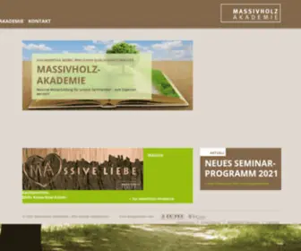 Massivholzakademie.de(Massivholzmöbel) Screenshot