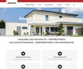 MassivWerthaus.at(Wienerberger Massivwerthaus) Screenshot