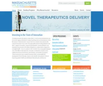 Masslifesciences.com(Accelerating breakthroughs for life) Screenshot