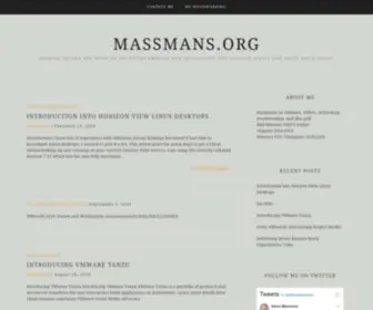 Massmans.org(Massmans) Screenshot