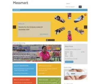 Massmart.co.za(Home) Screenshot