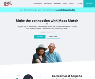 Massmatch.com(Personal Matchmaking That Works) Screenshot