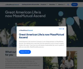 Massmutualascend.com(Massmutual ascend) Screenshot
