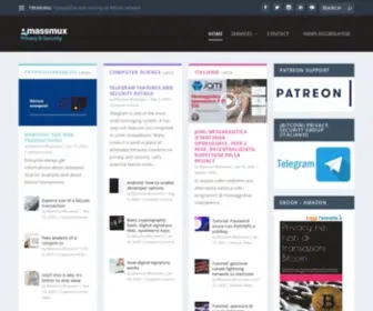 Massmux.com(Bitcoin security) Screenshot