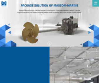 Masson-Marine.com(Réducteurs) Screenshot