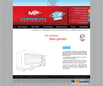 Masson-Polyfroid.com(CAMION MAGASIN NEUF ET OCCASION (VENTE ET LOCATION)) Screenshot