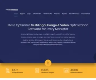 Massoptimizer.com(MassOptimizer Pro Number 1 Bulk Image Geo Tagging And Video Optimization Software) Screenshot