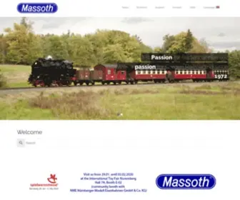 Massoth.de(Massoth Elektronik GmbH) Screenshot