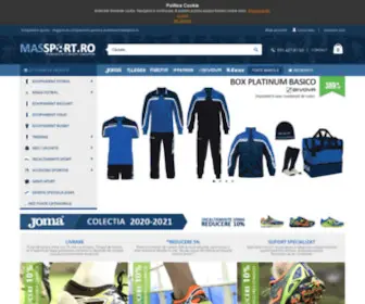 Massport.ro(Echipament sportiv) Screenshot