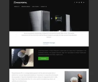 Massportal.com(Production 3D Printing) Screenshot