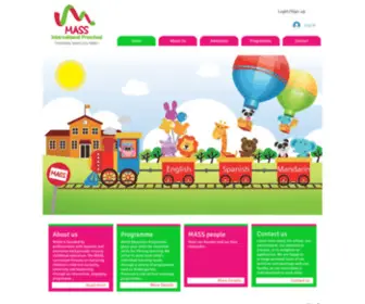 Masspreschool.com(MASS International Preschool) Screenshot