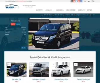 Massrentacar.com(Mass Rent A Car) Screenshot