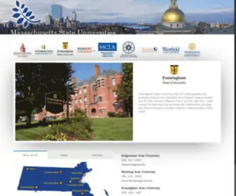 Massstateuniversities.com(Massstateuniversities) Screenshot