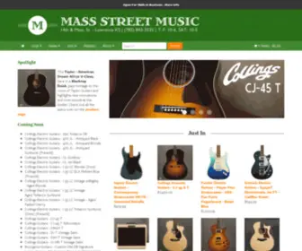 Massstreetmusic.com(Mass Street Music) Screenshot