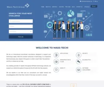 Masstechgroups.com(Mass-Tech Groups) Screenshot