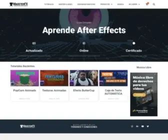 Massterfx.com(Herramientas y Tutoriales para Artistas Gráficos) Screenshot