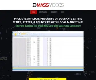 Massvideoguide.com(Mass Marketing Strategies) Screenshot