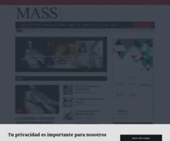 Masswebzine.com(Revista on line de belleza) Screenshot